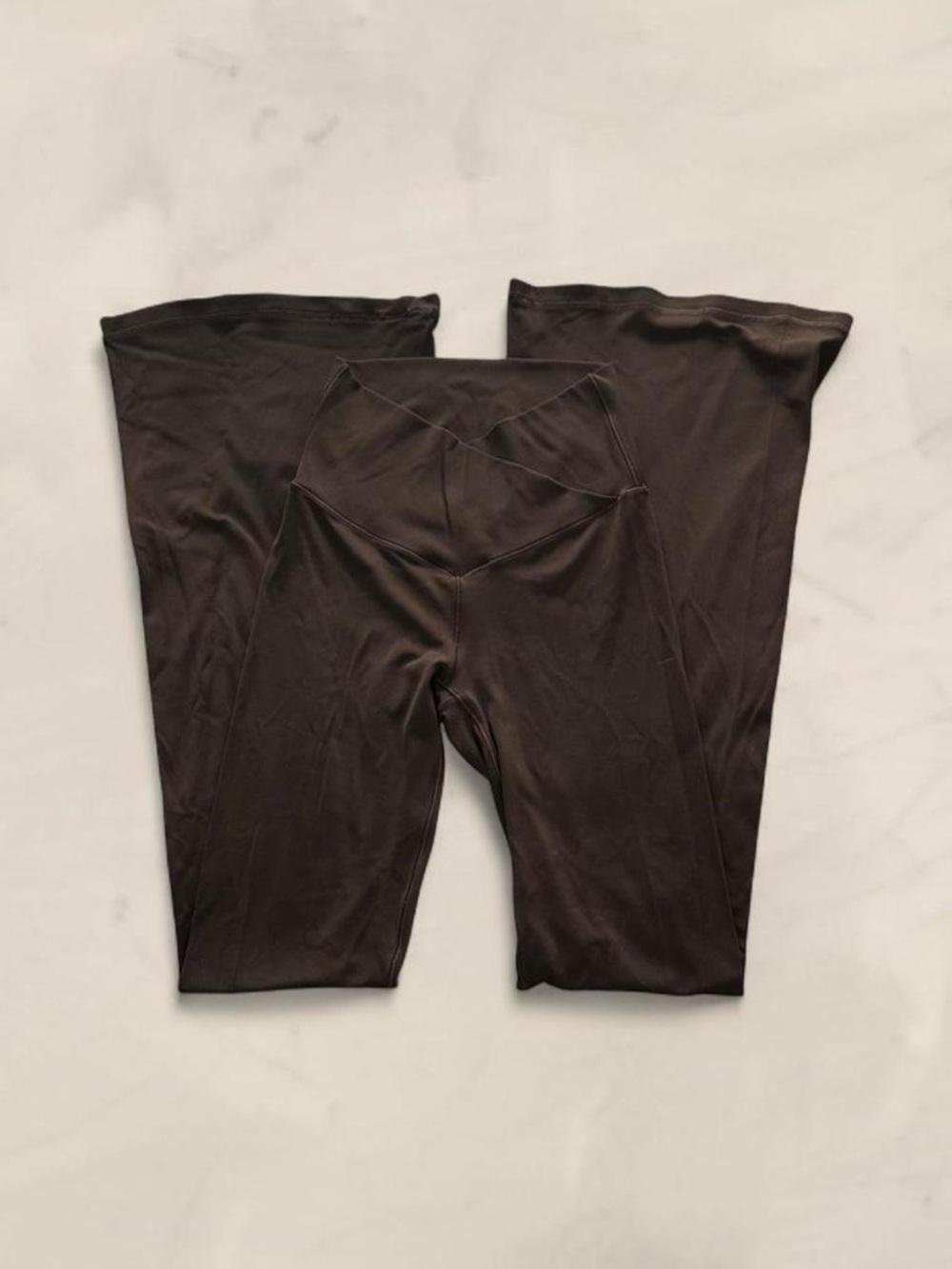 aerie offline black flare leggings